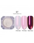 1 Box Mirror Glitter lakier do paznokci chromowany proszek pigmentowy DIY Salon proszek Neon zdobienie paznokci dekoracje dekora