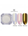 1 Box Mirror Glitter lakier do paznokci chromowany proszek pigmentowy DIY Salon proszek Neon zdobienie paznokci dekoracje dekora