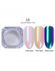 1 Box Mirror Glitter lakier do paznokci chromowany proszek pigmentowy DIY Salon proszek Neon zdobienie paznokci dekoracje dekora