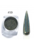 1g kameleon brokat do paznokci zanurzenie holograficzna srebrna róża złoty połysk tarcie do paznokci chrom pyłu DIY Manicure BE1