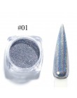 1g kameleon brokat do paznokci zanurzenie holograficzna srebrna róża złoty połysk tarcie do paznokci chrom pyłu DIY Manicure BE1