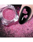 1 pudełko 1g proszek brokatowy błyszczący proszek do paznokci Glitter do paznokci dekoracje artystyczne brokat do paznokci
