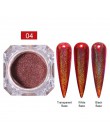 0.3g metaliczne paznokcie brokat lustro w proszku 12 kolorów srebrny Metal efekt srebrny paznokci pył żel UV Pigment Nail Art De