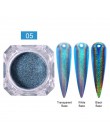 0.3g metaliczne paznokcie brokat lustro w proszku 12 kolorów srebrny Metal efekt srebrny paznokci pył żel UV Pigment Nail Art De