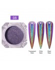 0.3g metaliczne paznokcie brokat lustro w proszku 12 kolorów srebrny Metal efekt srebrny paznokci pył żel UV Pigment Nail Art De