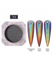 0.3g metaliczne paznokcie brokat lustro w proszku 12 kolorów srebrny Metal efekt srebrny paznokci pył żel UV Pigment Nail Art De