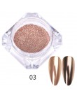 0.3g metaliczne paznokcie brokat lustro w proszku 12 kolorów srebrny Metal efekt srebrny paznokci pył żel UV Pigment Nail Art De