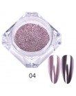 0.3g metaliczne paznokcie brokat lustro w proszku 12 kolorów srebrny Metal efekt srebrny paznokci pył żel UV Pigment Nail Art De