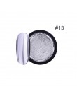 0.3g metaliczne paznokcie brokat lustro w proszku 12 kolorów srebrny Metal efekt srebrny paznokci pył żel UV Pigment Nail Art De