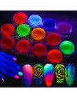 1box świecący gwóźdź brokat fluorescencyjny proszek do zanurzania Neon kolorowy Pigment akcesoria narzędzia do zdobienia paznokc