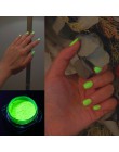 1box świecący gwóźdź brokat fluorescencyjny proszek do zanurzania Neon kolorowy Pigment akcesoria narzędzia do zdobienia paznokc