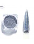 1g paznokci holograficzny laser brokatowy kameleon cekiny dla Nail Art Gradient błyszczący polski Manicure Chrome Pigment pył LA