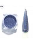 1g paznokci holograficzny laser brokatowy kameleon cekiny dla Nail Art Gradient błyszczący polski Manicure Chrome Pigment pył LA