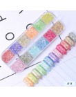 31 rodzaje Nail Glitter Mix kolor płatki błyszczące cekiny pył kameleon/syrenka/lustro w kształcie Paillette porady Manicure SA6