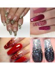 8 g/pudło holograficzny sześciokątny kształt Nail Art brokat w proszku laserowe błyszczące cekiny na paznokcie DIY świecący pazn