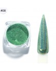 1g paznokci holograficzny laser brokatowy kameleon cekiny dla Nail Art Gradient błyszczący polski Manicure Chrome Pigment pył LA