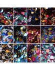 1 zestaw 1/2/3mm mieszane Glitter paznokci cekiny okrągłe błyszczące Paillette Nail Art Glitter porady żel UV 3d Decor Manicure 