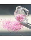 8 sztuk zmiana koloru brokat do paznokci błyskotka nieregularne sześciokątne cekiny płatki fotochromowe światło ultrafioletowe D