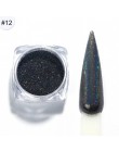 1g paznokci holograficzny laser brokatowy kameleon cekiny dla Nail Art Gradient błyszczący polski Manicure Chrome Pigment pył LA