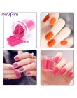 10 kolorów Fuzzy aksamitne zamszowe paznokcie w proszku kolorowe brokatowe kurz do Manicure DIY lakier żelowy uv dekoracja do ar