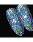 1 sztuk nowy efekt nieregularnego lustra efekt kameleona holograficzne proszki Nail Glitter Rainbow Galaxy Paillette laserowe pł