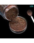 1 butelka 3D brokat do paznokci Pigment pył cekiny klejnot UV polski grzywny DIY tipsy dekoracje TRL06