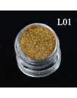1 butelka 3D brokat do paznokci Pigment pył cekiny klejnot UV polski grzywny DIY tipsy dekoracje TRL06