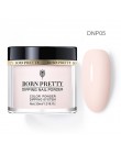 BORN PRETTY 30ml zanurzenie proszek do paznokci francuski Nude różowy brokat do paznokci naturalny suchy długotrwały ozdoba do p