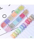 31 rodzaje Nail Glitter Mix kolor płatki błyszczące cekiny pył kameleon/syrenka/lustro w kształcie Paillette porady Manicure SA6