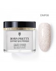 BORN PRETTY 30ml zanurzenie proszek do paznokci francuski Nude różowy brokat do paznokci naturalny suchy długotrwały ozdoba do p