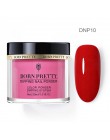 BORN PRETTY 30ml zanurzenie proszek do paznokci francuski Nude różowy brokat do paznokci naturalny suchy długotrwały ozdoba do p