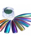 0.2g Peacock Chameleon brokat do paznokci lustro laserowe chromowane pigmenty do paznokci dekoracje artystyczne