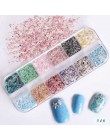 31 rodzaje Nail Glitter Mix kolor płatki błyszczące cekiny pył kameleon/syrenka/lustro w kształcie Paillette porady Manicure SA6