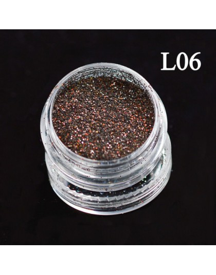 1 butelka 3D brokat do paznokci Pigment pył cekiny klejnot UV polski grzywny DIY tipsy dekoracje TRL06