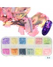 31 rodzaje Nail Glitter Mix kolor płatki błyszczące cekiny pył kameleon/syrenka/lustro w kształcie Paillette porady Manicure SA6