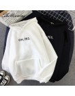 Shellsuning zima nowy kobiety bluzy z kapturem bluzy typu oversized kobiet list harajuku, z nadrukiem sweter zagęścić luźne odzi