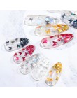 1Box holograficzny motyl paznokci dekoracje artystyczne płatki brokat cienki cekiny Chrome 3D Sparkle polski Manicure kromka LAH