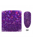 10g brokat do paznokci kolorowy lakier do paznokci Pigment pył błyszczący żel projekt paznokci Shimmer zdobienie paznokci dekora