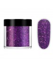 10ML gradientowe błyszczące ozdoby do paznokci brokat w proszku różowe złoto płatki świecący pył DIY Chrome Pigment polski Manic