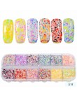 31 rodzaje Nail Glitter Mix kolor płatki błyszczące cekiny pył kameleon/syrenka/lustro w kształcie Paillette porady Manicure SA6