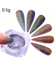 BORN PRETTY kameleon nieregularne cekiny do paznokci świecące folie kolorowe brokatowe 3D magiczne efekty płatki do paznokci żel