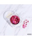 1Box holograficzny motyl paznokci dekoracje artystyczne płatki brokat cienki cekiny Chrome 3D Sparkle polski Manicure kromka LAH