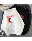 Shellsuning Letter jesień nowa bluza Harajuku 2019 moda damska sweter Streetwear modne dziewczęce fioletowe ponadgabarytowe bluz