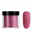 10ML gradientowe błyszczące ozdoby do paznokci brokat w proszku różowe złoto płatki świecący pył DIY Chrome Pigment polski Manic