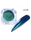 0.2g Peacock Chameleon brokat do paznokci lustro laserowe chromowane pigmenty do paznokci dekoracje artystyczne