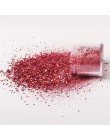 8 g/pudło holograficzny sześciokątny kształt Nail Art brokat w proszku laserowe błyszczące cekiny na paznokcie DIY świecący pazn