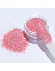 1 Box kolorowy lakier do paznokci cekiny Bliking fioletowy niebieski zestaw paznokci Flakies paleta paznokci Glitter moc 3D ozdo