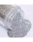 8 g/pudło holograficzny sześciokątny kształt Nail Art brokat w proszku laserowe błyszczące cekiny na paznokcie DIY świecący pazn