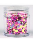 Holograficzny Nail Art Glitter płatki świecący 3D laserowy kształt motyla porady DIY urok polski cekiny dekoracje Manicure