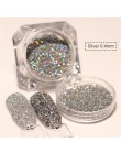 1 Box Nail Glitter płatki świecący 3D Neon kolorowe cekiny Shimmer srebrny złoty fioletowy brokat dekoracje do zdobienia paznokc